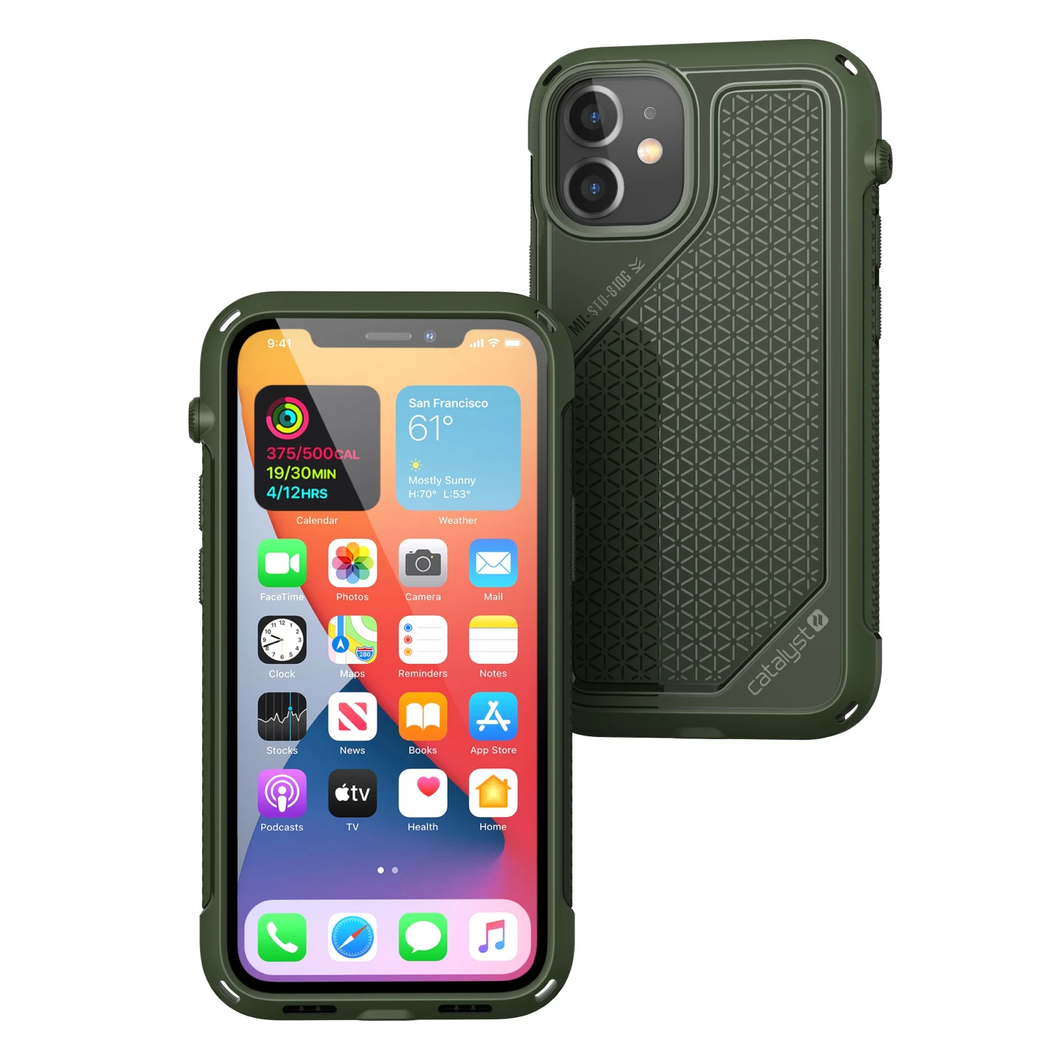 CATALYST  Vibe Schock Resistentes Case iPhone 12 mini
