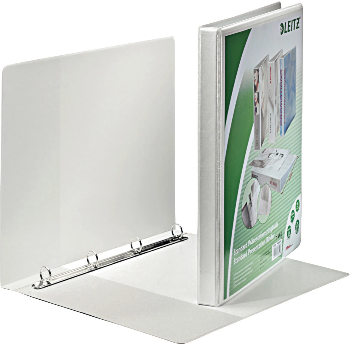 LEITZ Präsentationsringbuch A4, 16 mm - 4 Ringe