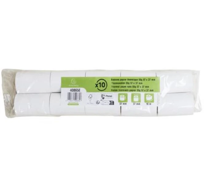 EXACOMPTA Thermorollen 57 mm x 18 m, 10 Stück