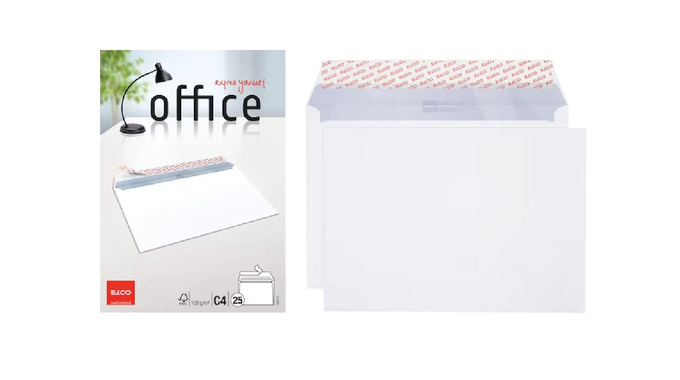 ELCO Couvert Office B5, ohne Fenster 10 Stk.