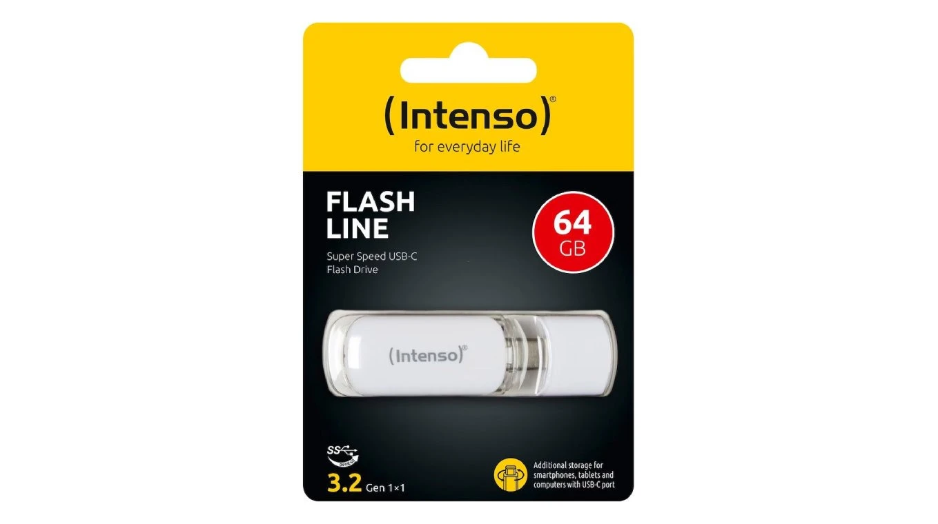 INTENSO Flash Line 64GB USB-Stick, Type-C