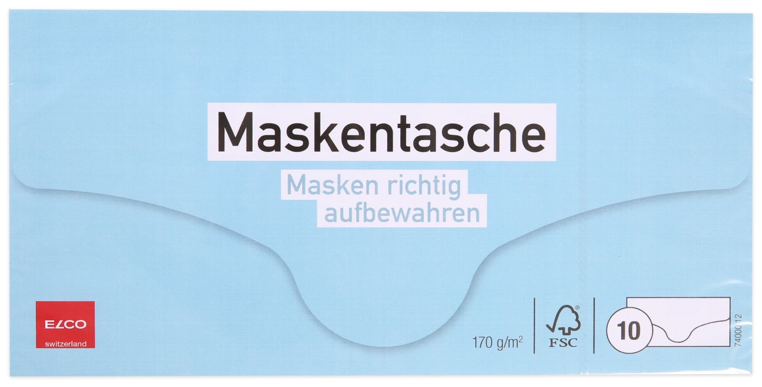 ELCO Maskentasche 10 Stück