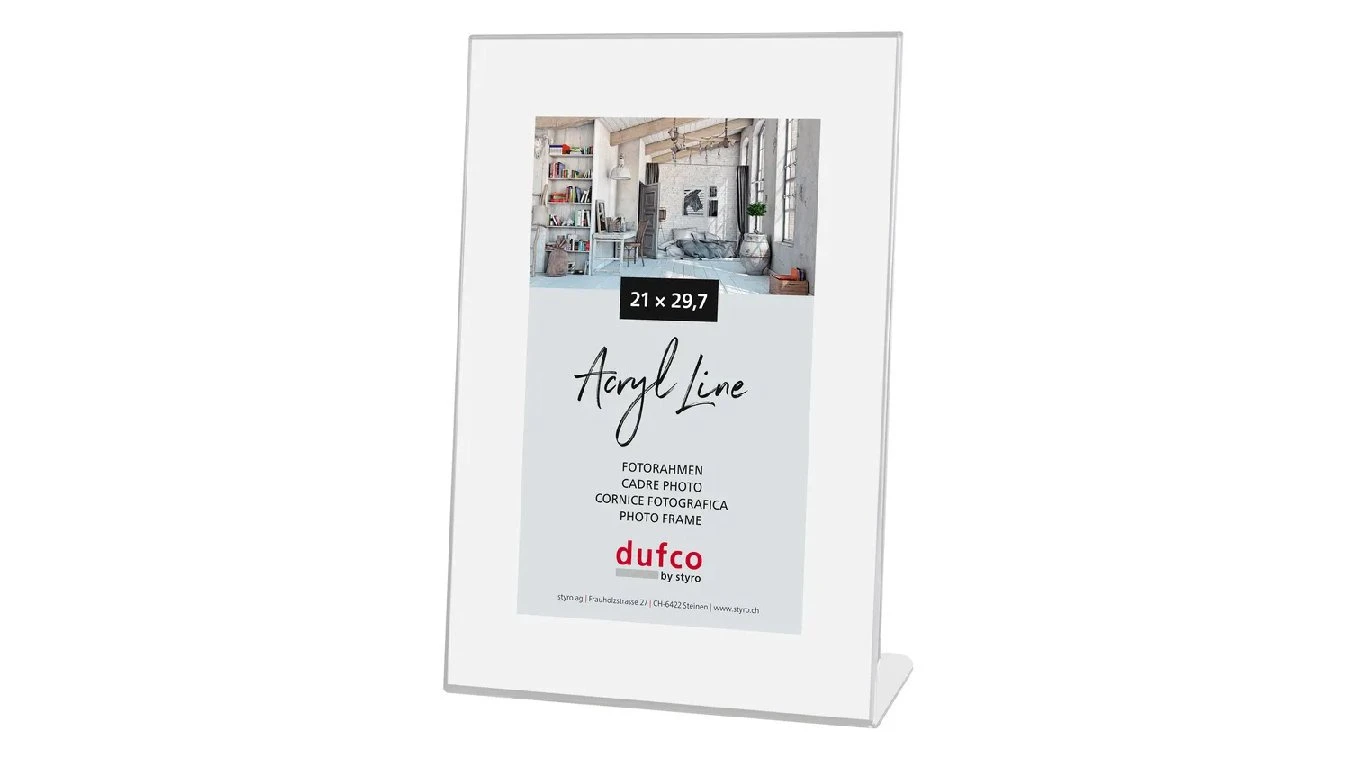 DUFCO "Acryl Line" Bilderrahmen Kunststoff 21 x 29.7 cm