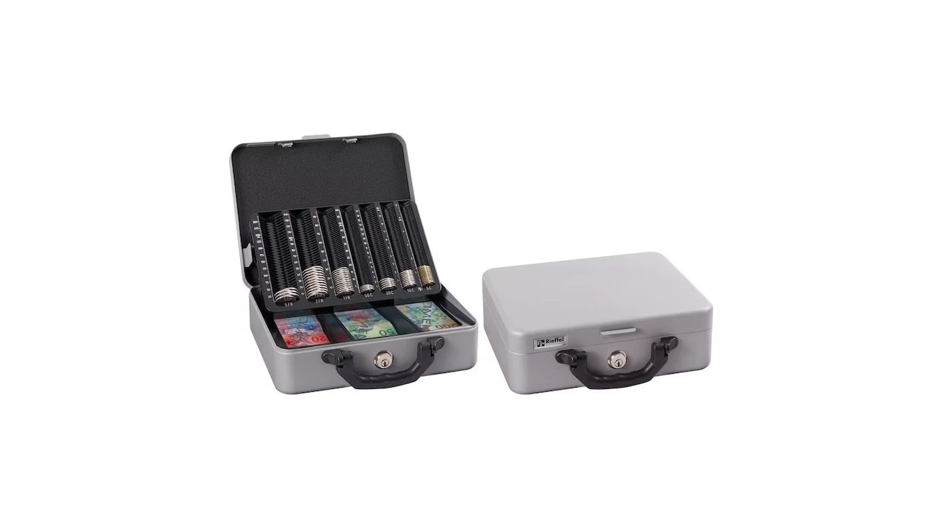 RIEFFEL Geldkassette Moneta DeLuxe