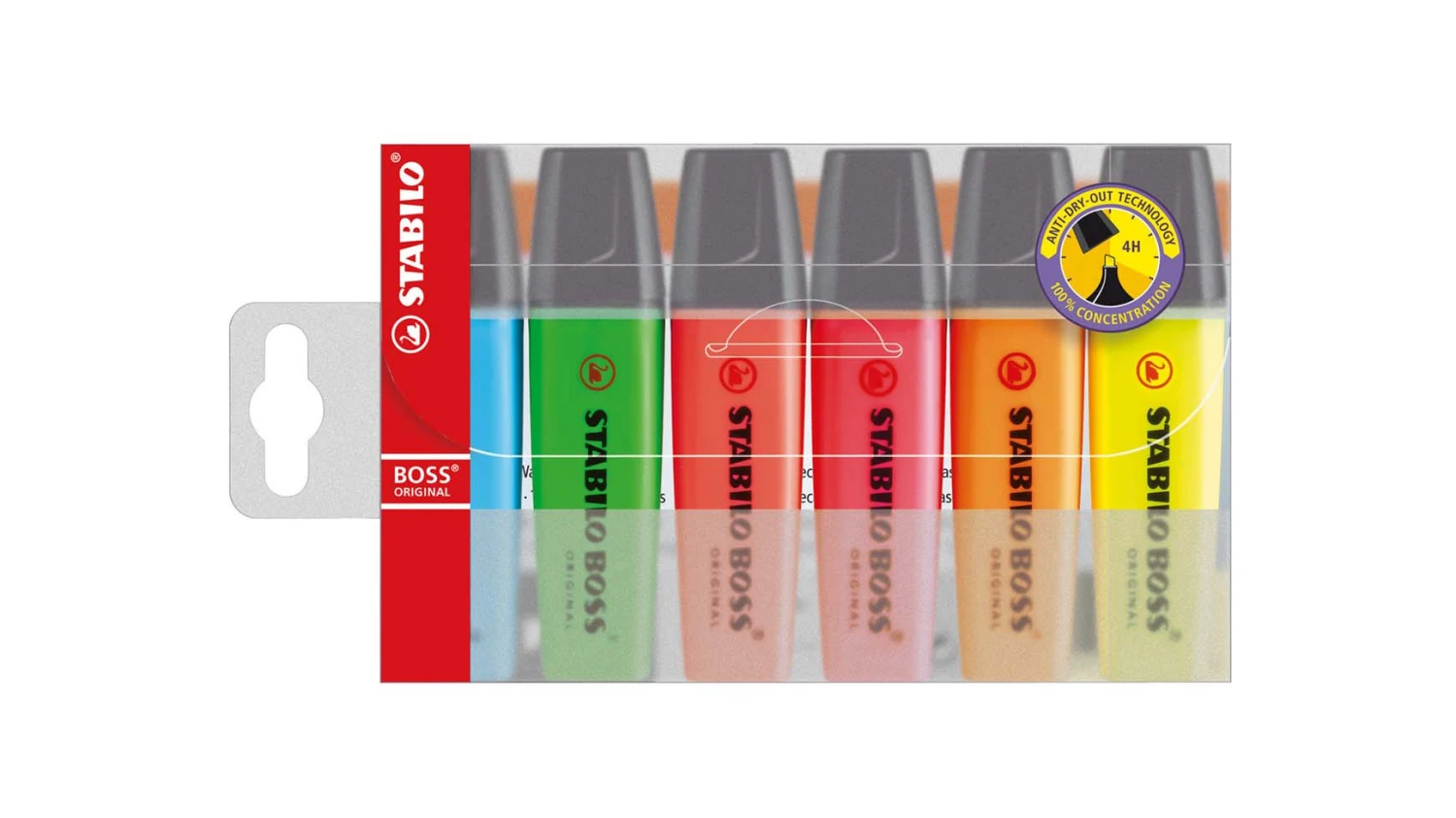 STABILO BOSS Leuchtmarker Original 6er Etui