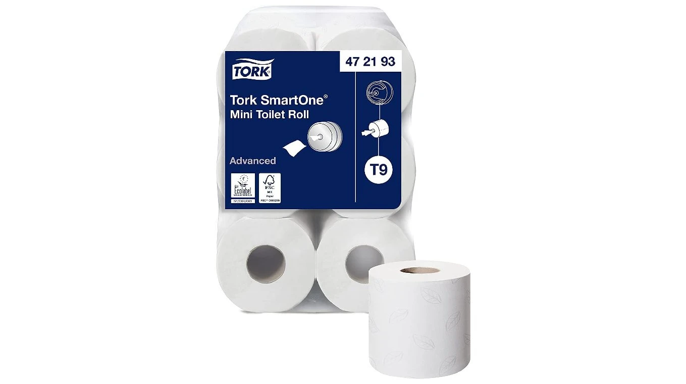 TORK WC-Papier Advanced SmartOne Jumbo Mini 2-lagig,12 Rollen