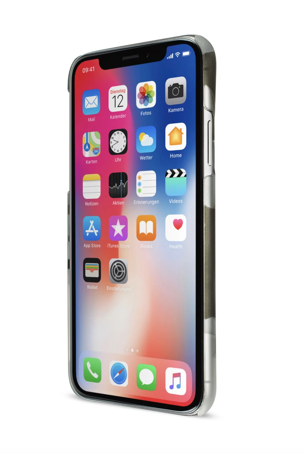 ARTWIZZ Camouflage Clip Schutzhülle iPhone X/XS (5.8")
