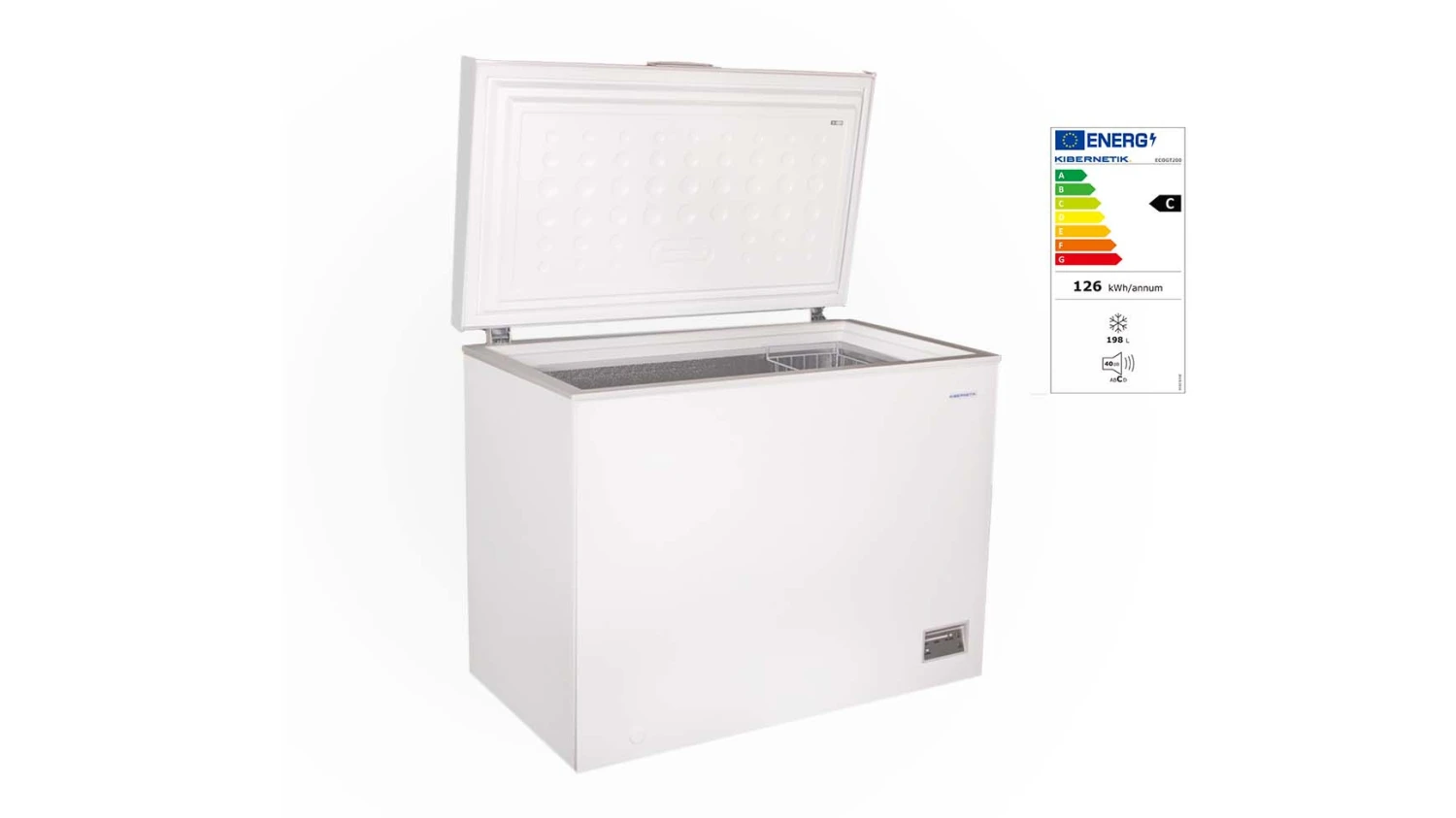 KIBERNETIK Gefriertruhe ECOGT200 - 200 L