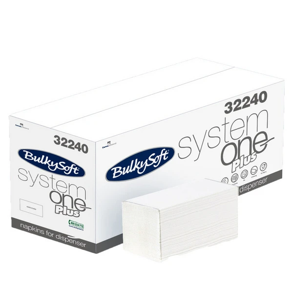 BULKYSOFT Spenderservietten 2-lagig 4'800 Stück