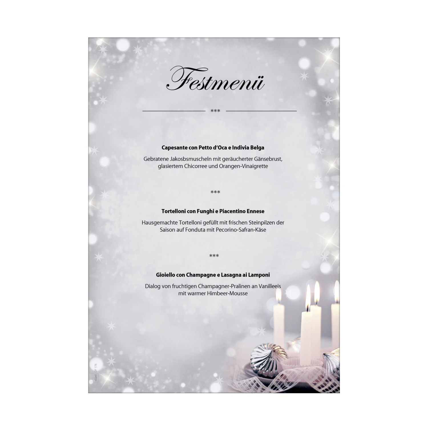 SIGEL DP178 Weihnachts-Papier A4 - 100 Blatt