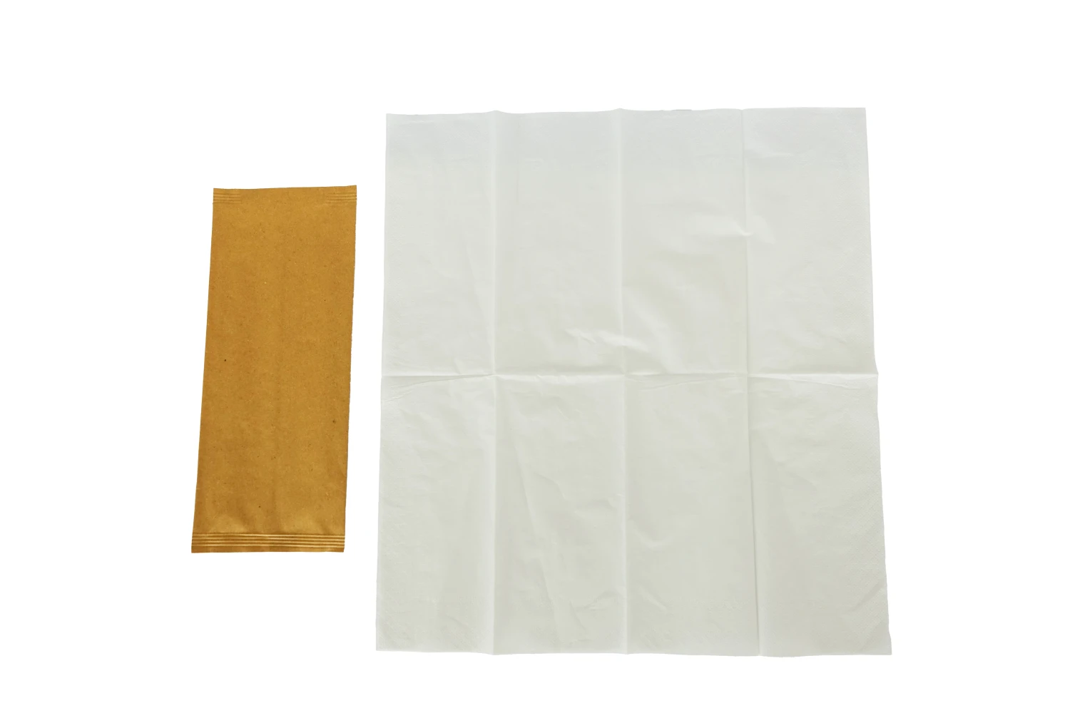 Bestecktaschen aus Strohpapier 1'000 Stück