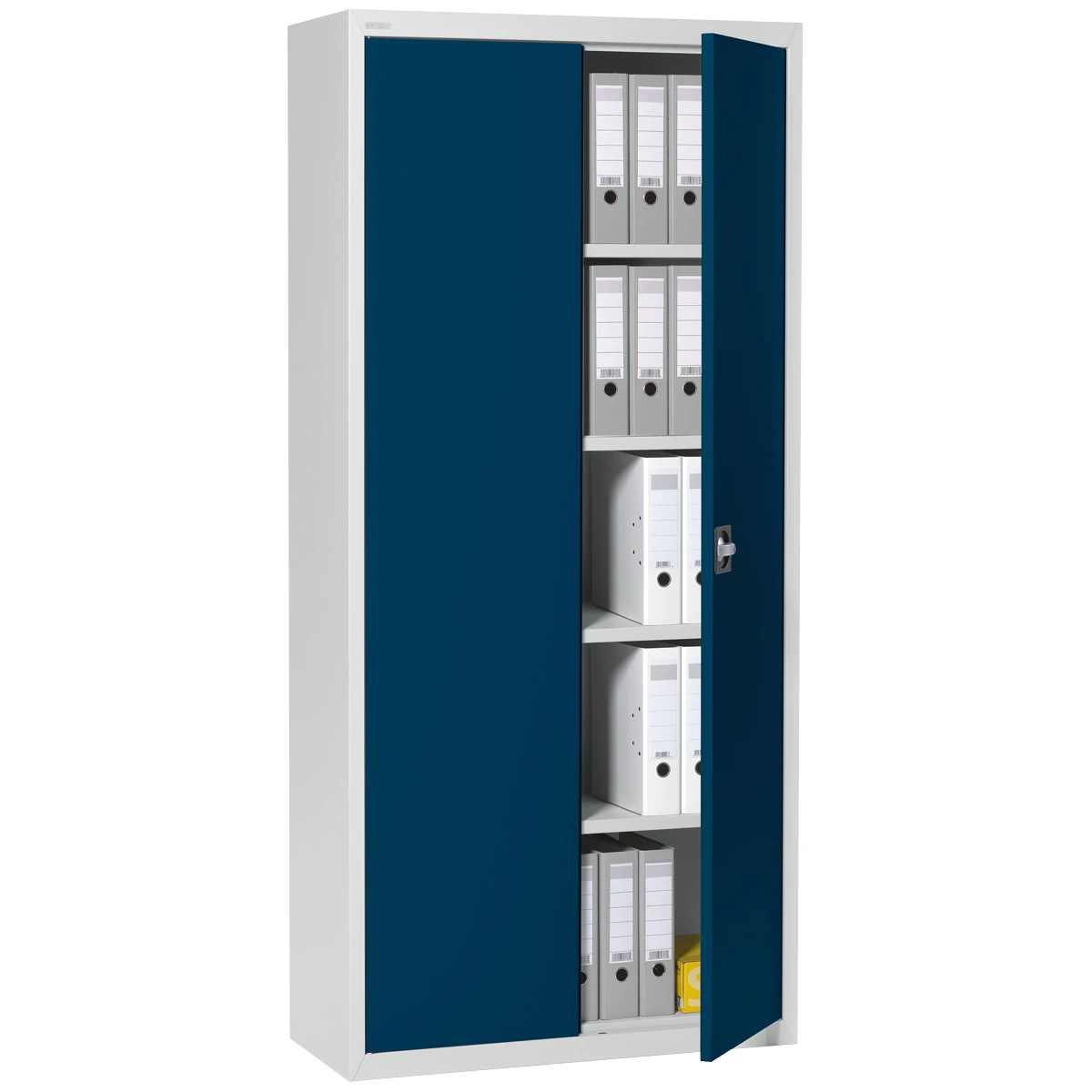Büro-Stahlschrank 195 x 92 x 42 cm - RAL 5011