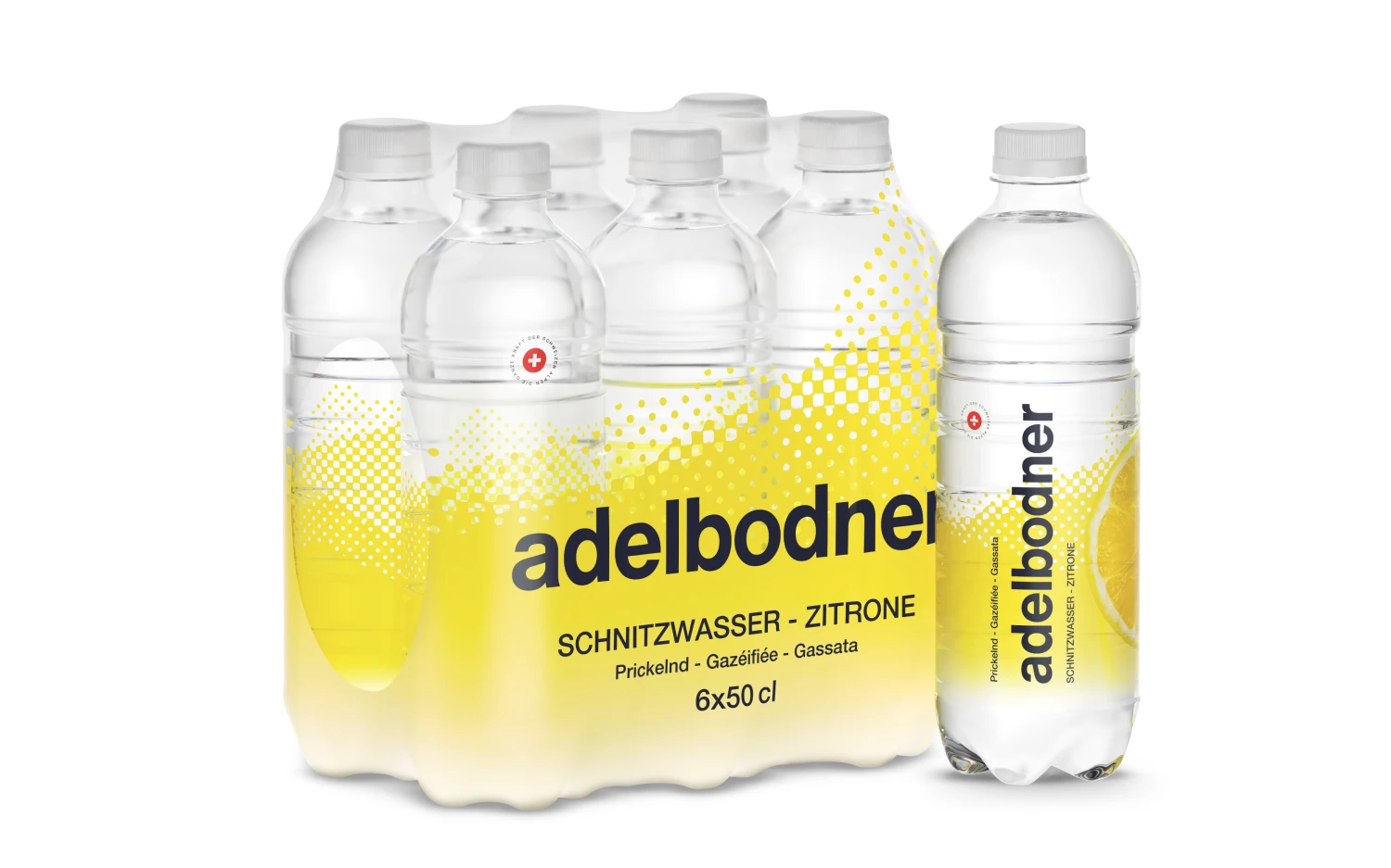 ADELBODNER Schnitzwasser Zitrone 6 x 5 dl