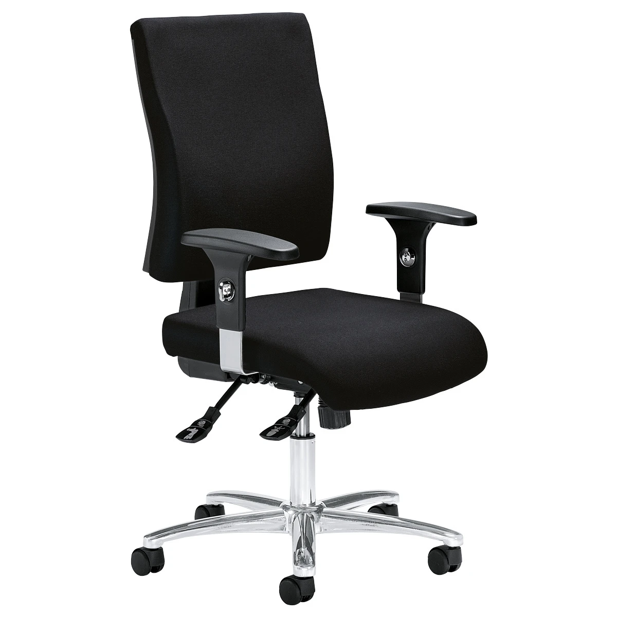 Bürostuhl Comfort R Deluxe Stahl-Fusskreuz