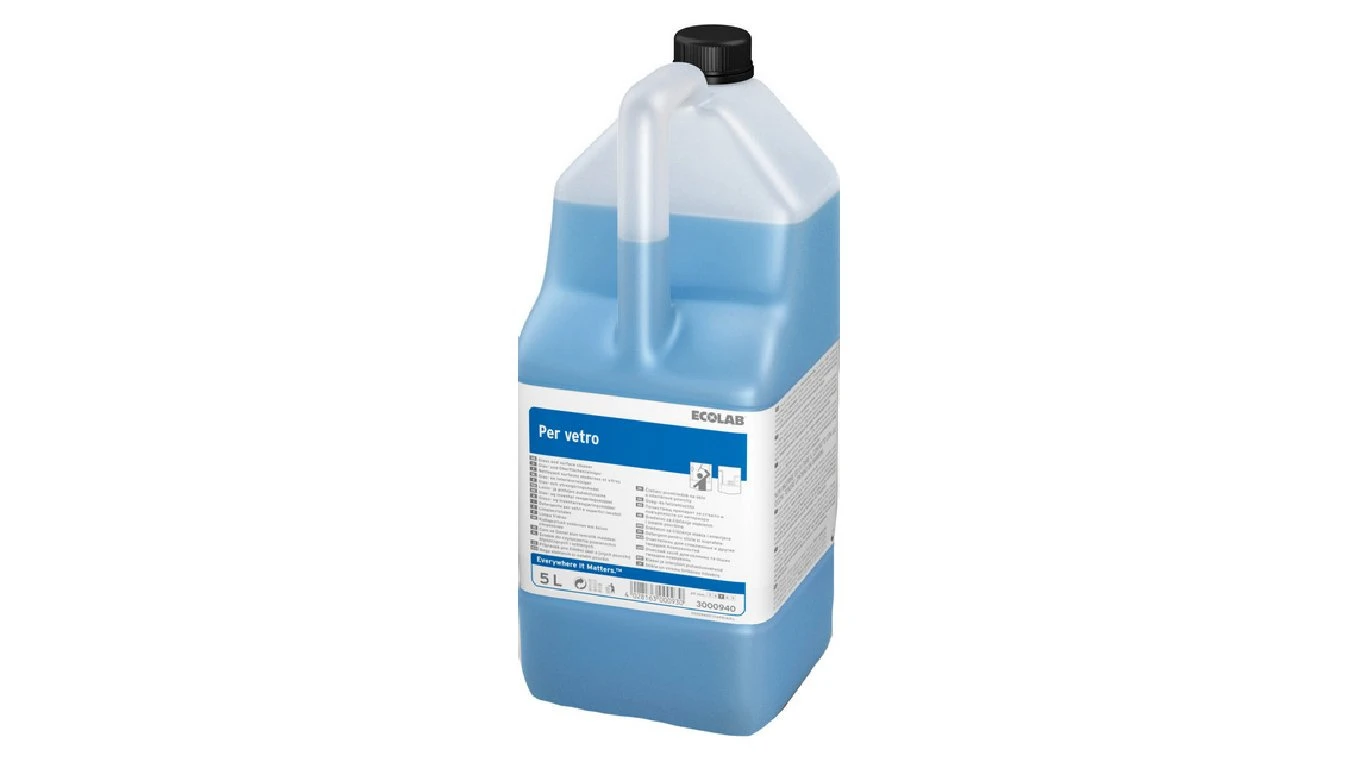 ECOLAB Glas- und Spiegelreiniger Per Vetro 2 x 5 L