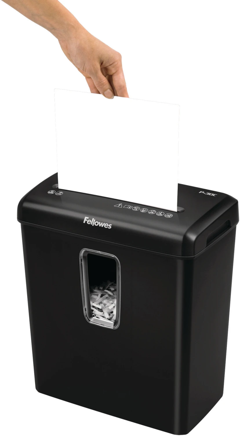 FELLOWES Aktenvernichter P-30C, P-4, 15lt