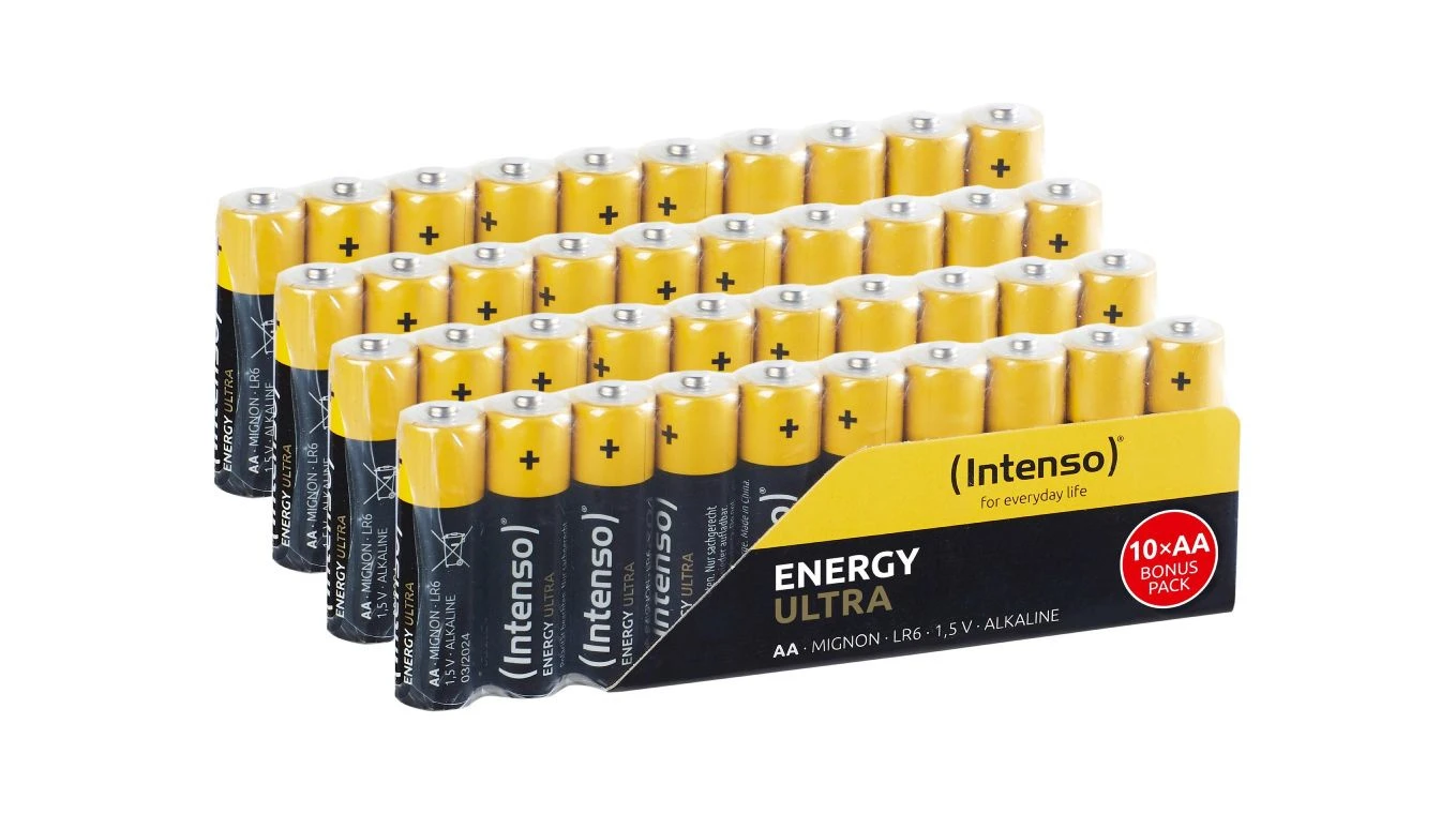 INTENSO Energy Ultra AA Batterien - 40 Stk.