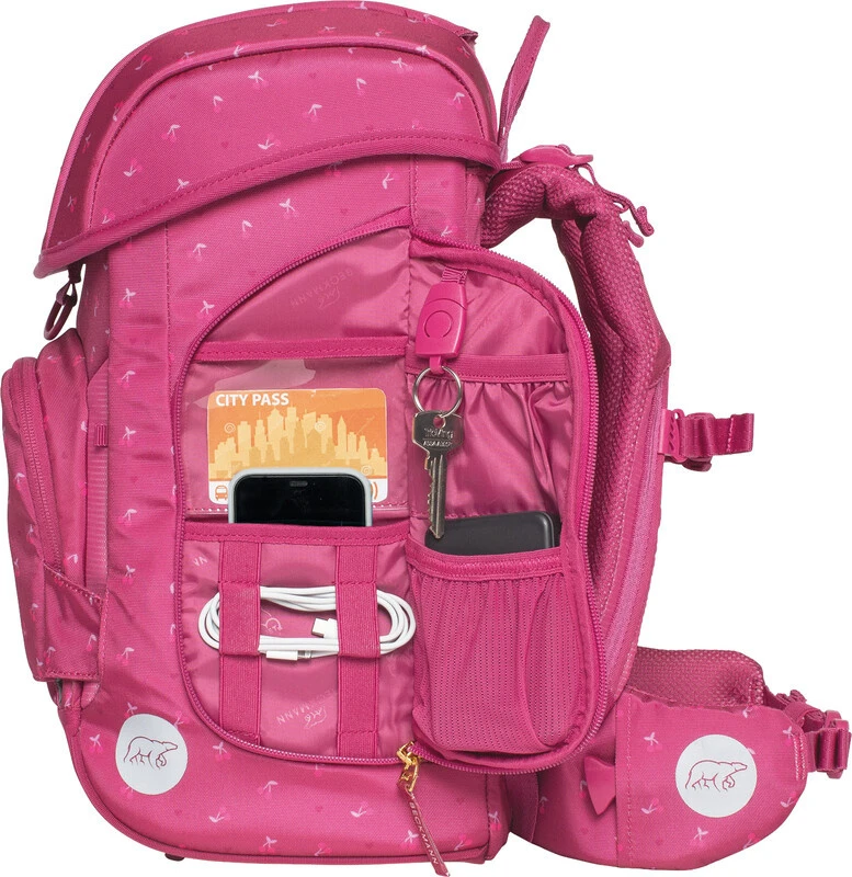 BECKMANN Schulrucksack-Set Plus Air mit Wendetasche