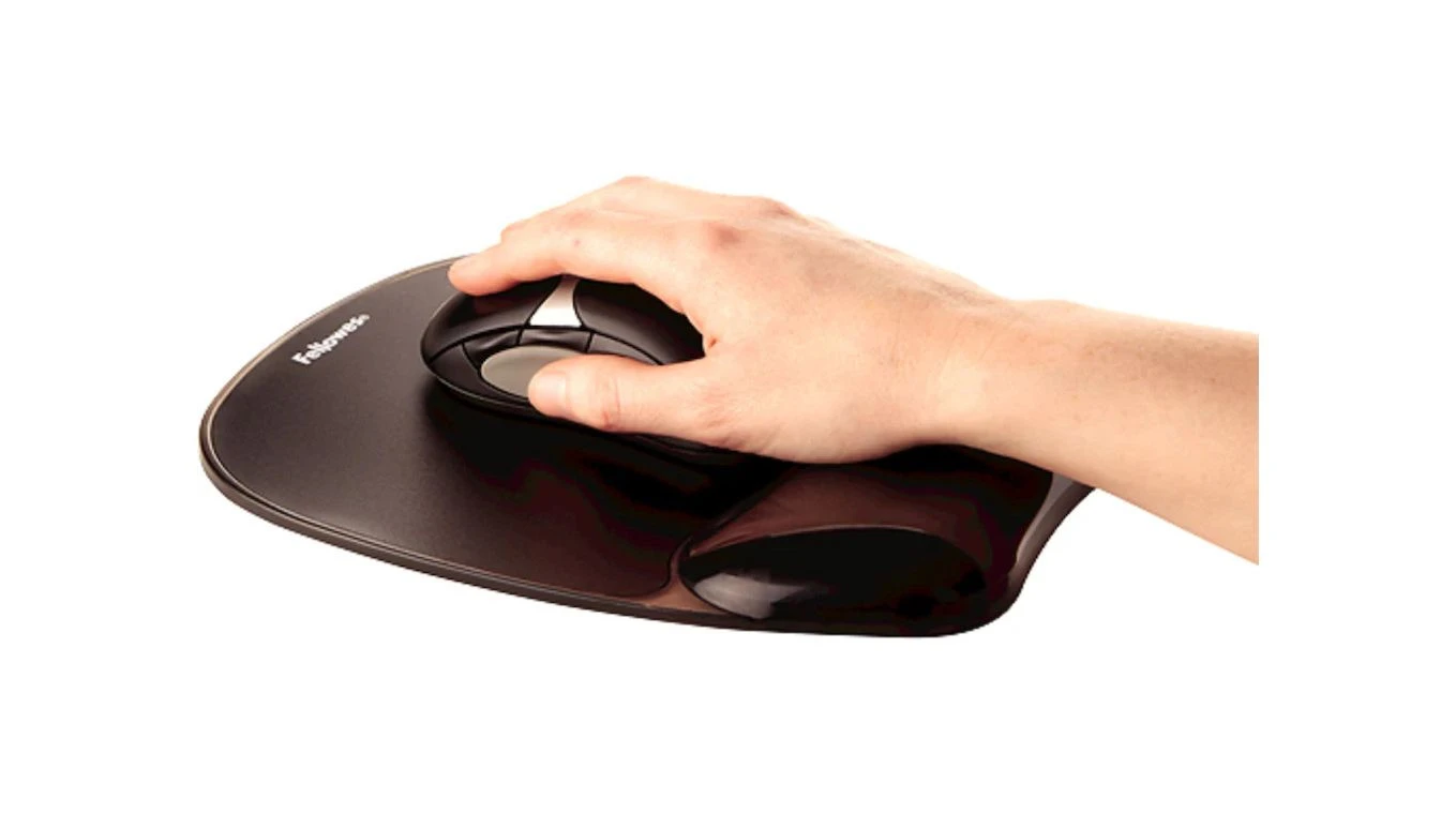 FELLOWES Mausmatte mit Handgelenkauflage