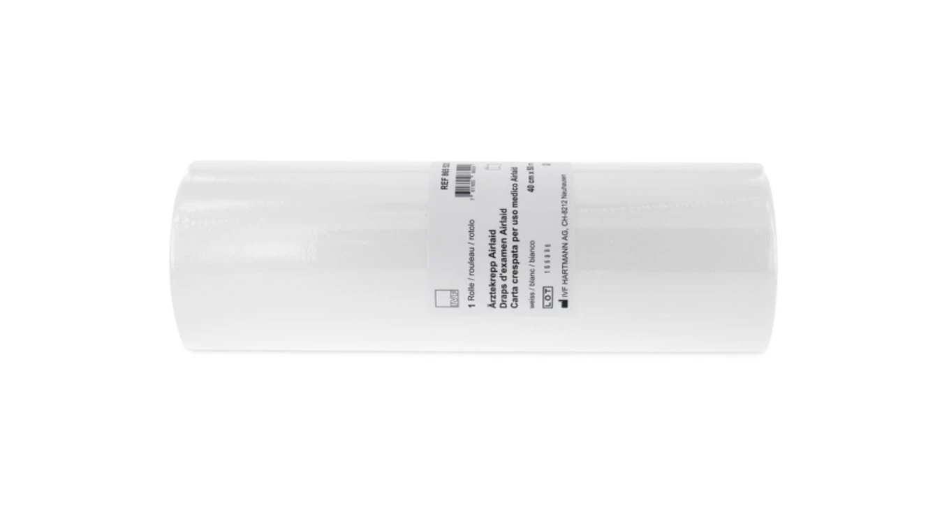 HARTMANN Ärzterollen Krepp Airlaid, 59 cm x 50 lfm, 6 Rollen