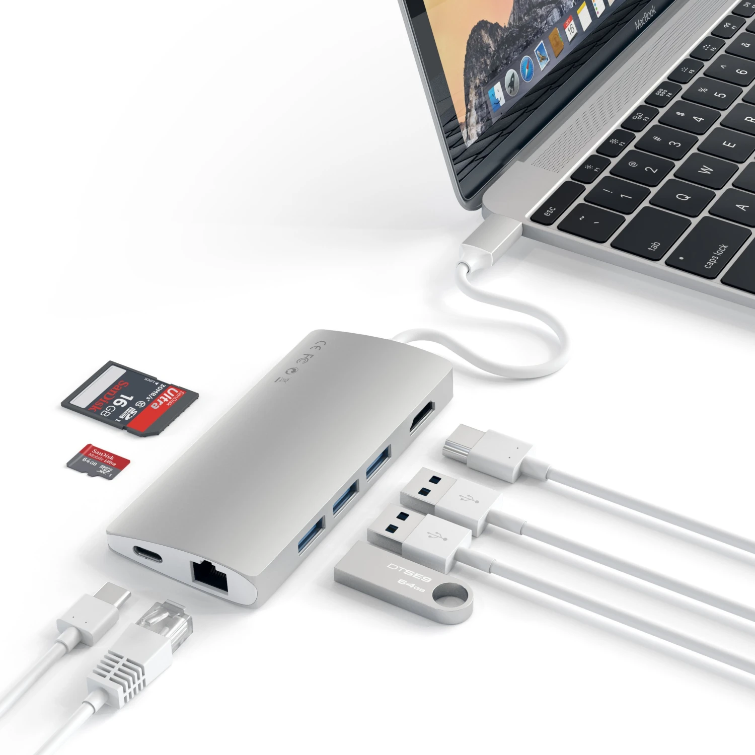 Satechi USB-C Alu Multiport Hub