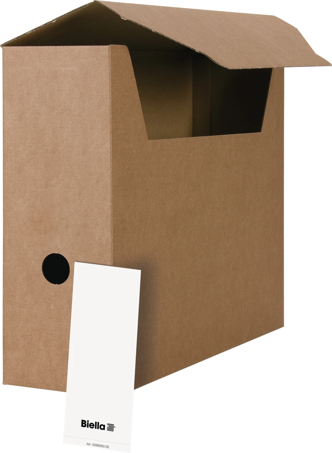 BIELLA Archivschachteln, braun, Pack à 50 Stück