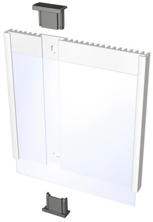 DURABLE Türschild mit Aluminiumrücken 149 x 148.5 mm