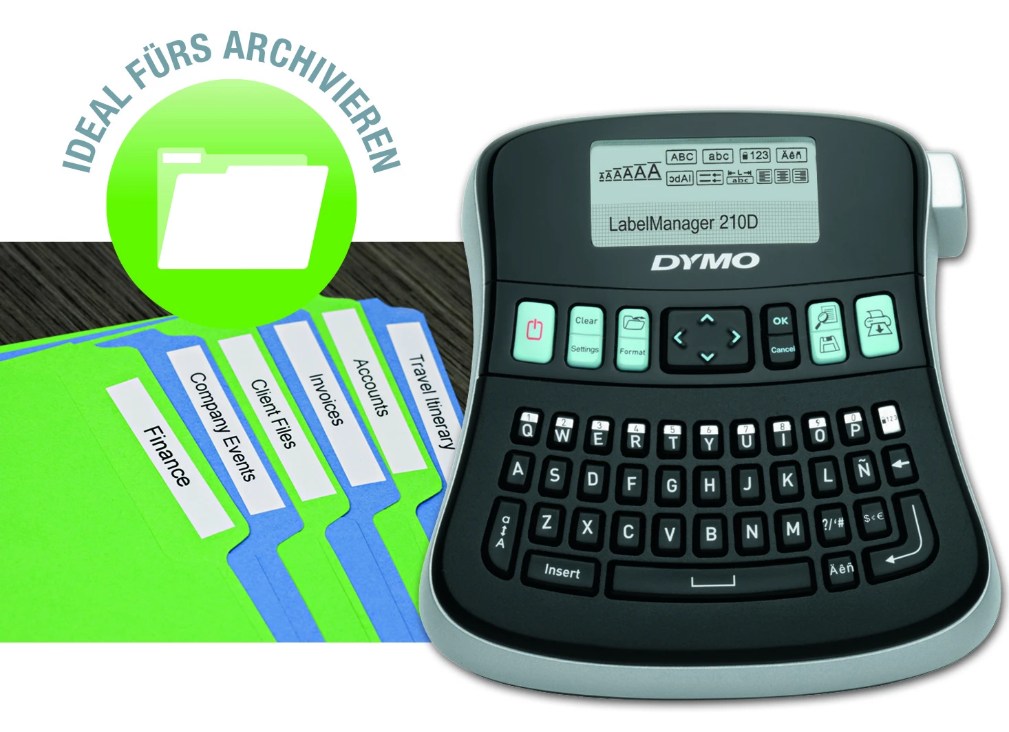 Dymo LabelManager 210D QWERTZ