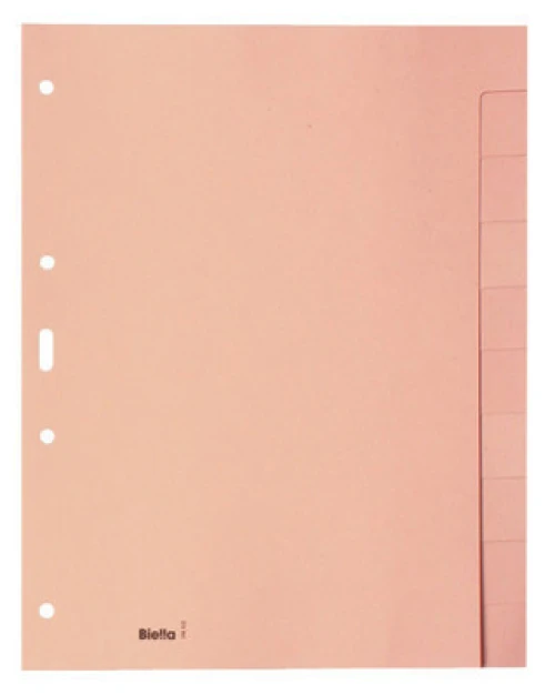 BIELLA Blankoregister 10-teilig