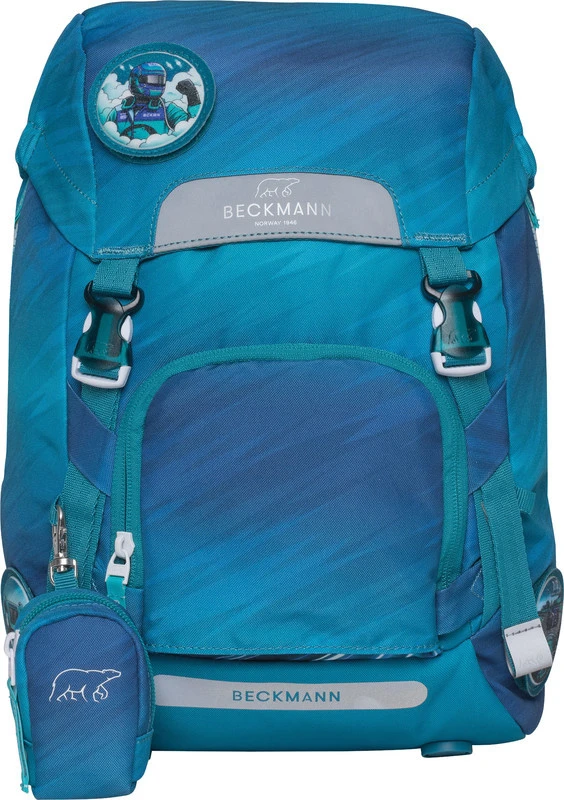 BECKMANN Schulrucksack Classic mit Wendetasche