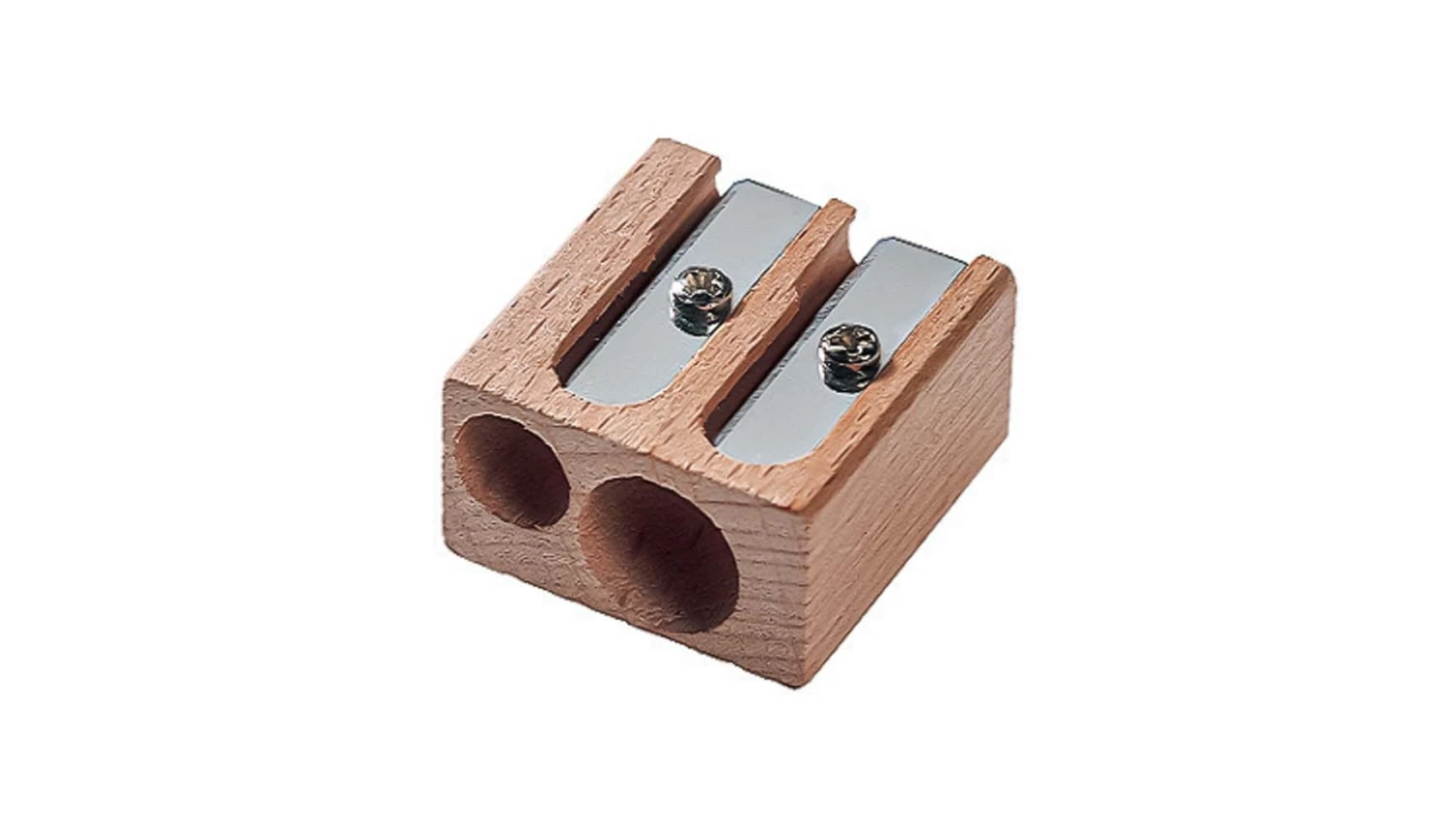 M+R Spitzer aus Holz - zweifach