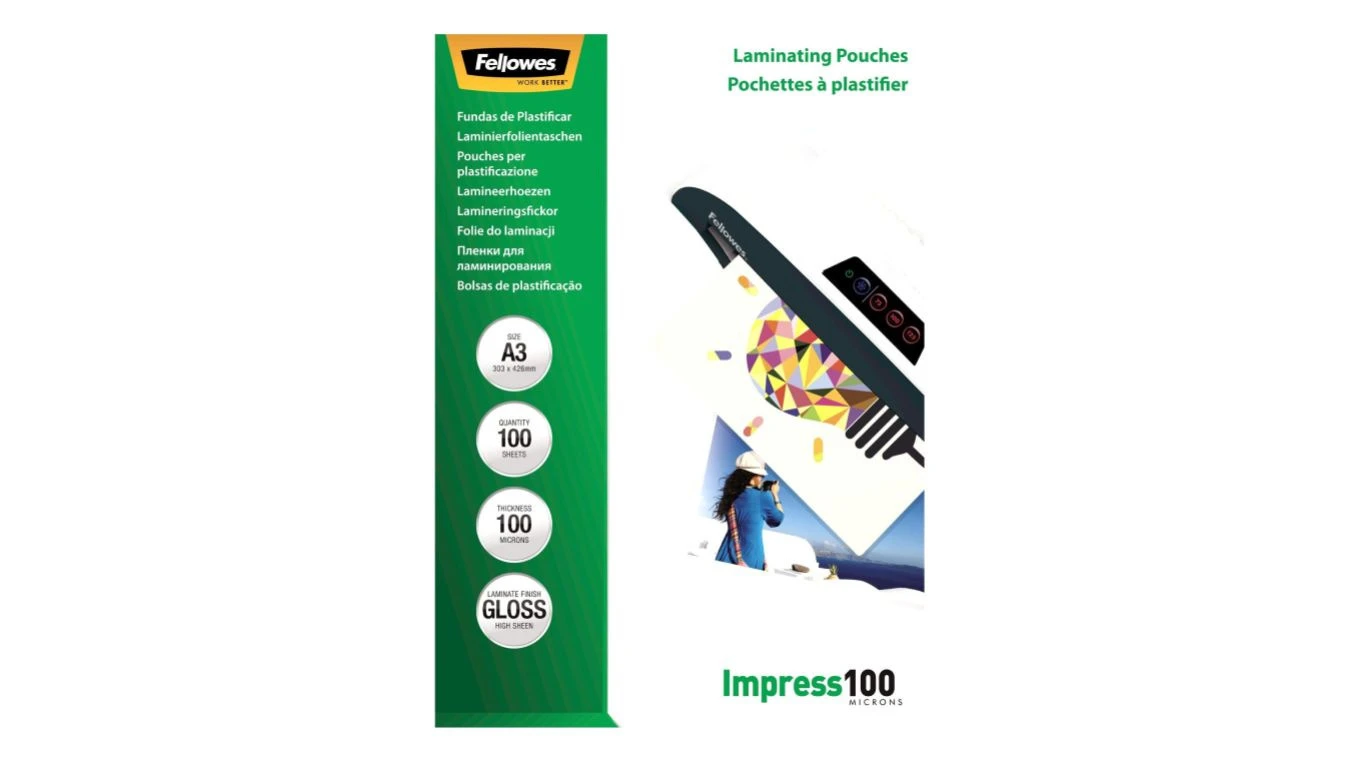 FELLOWES Impress 100 Laminierfolien A3, 100my