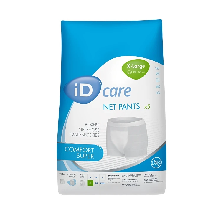 ID Fixierhose Care Comfort Super Gr. XL, 5 Stück