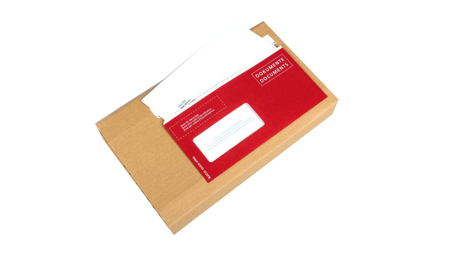 ELCO Quick Vitro Papier C5/6 "Dokumente", Fenster links