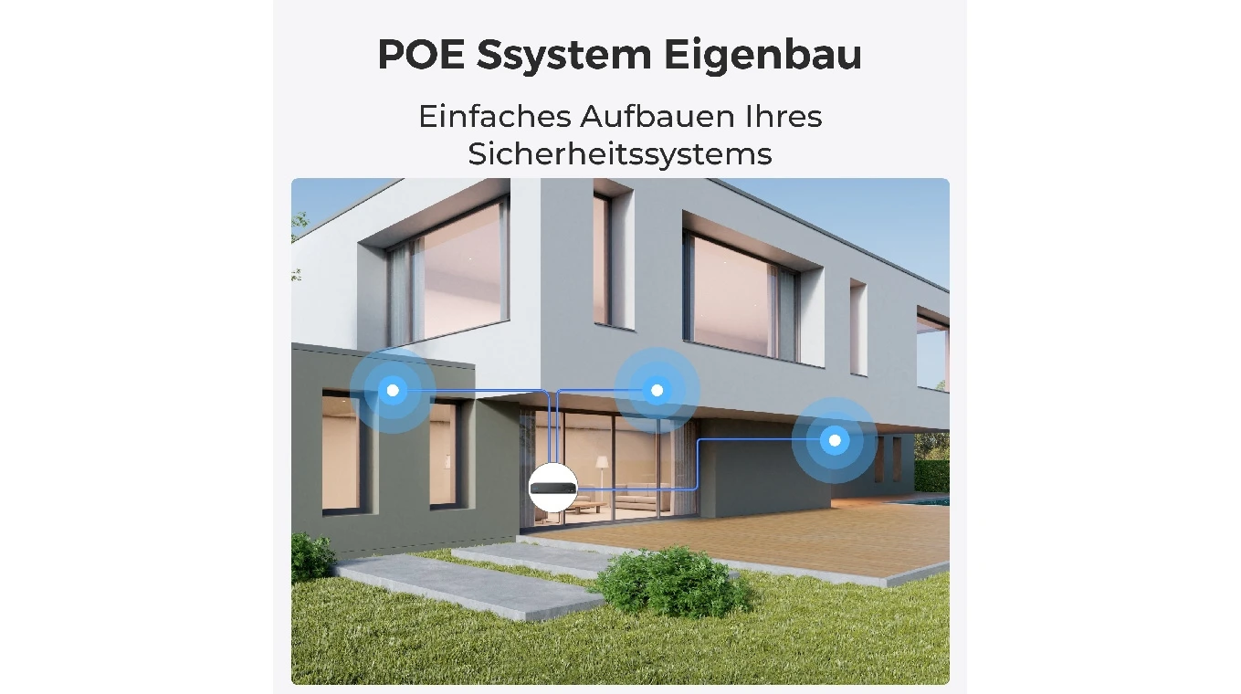REOLINK NVS8 PoE 8-Kanal-NVR mit 2TB