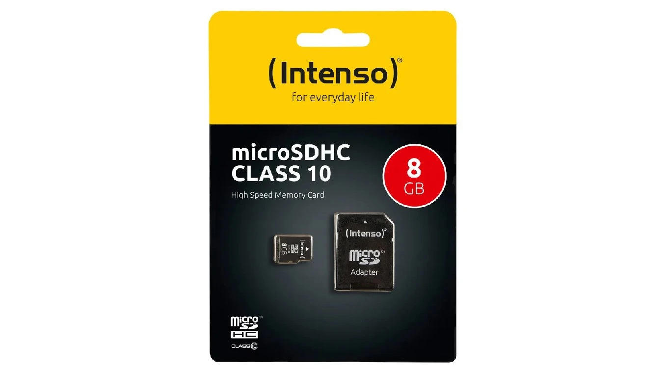 INTENSO microSDHC 8GB Class 10