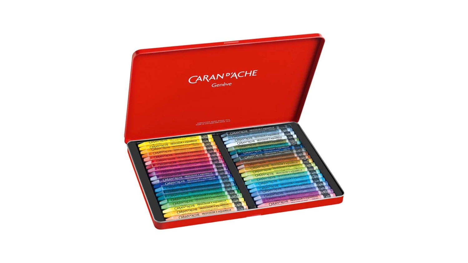 CARAN D'ACHE Wachsmalkreide Neocolor II - 40 Stück