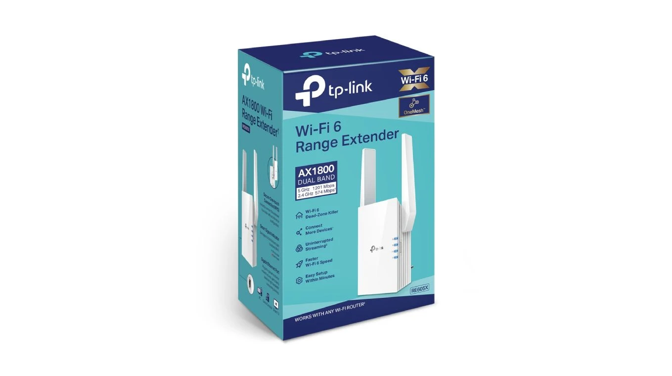 TP-LINK RE605X AX1800 DualBand WLAN-Repeater