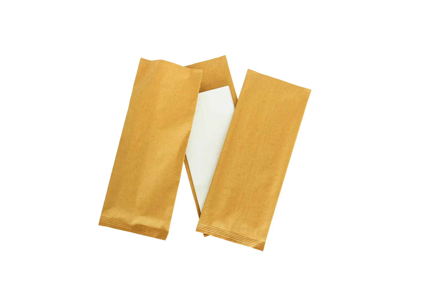 Bestecktaschen aus Strohpapier 1'000 Stück