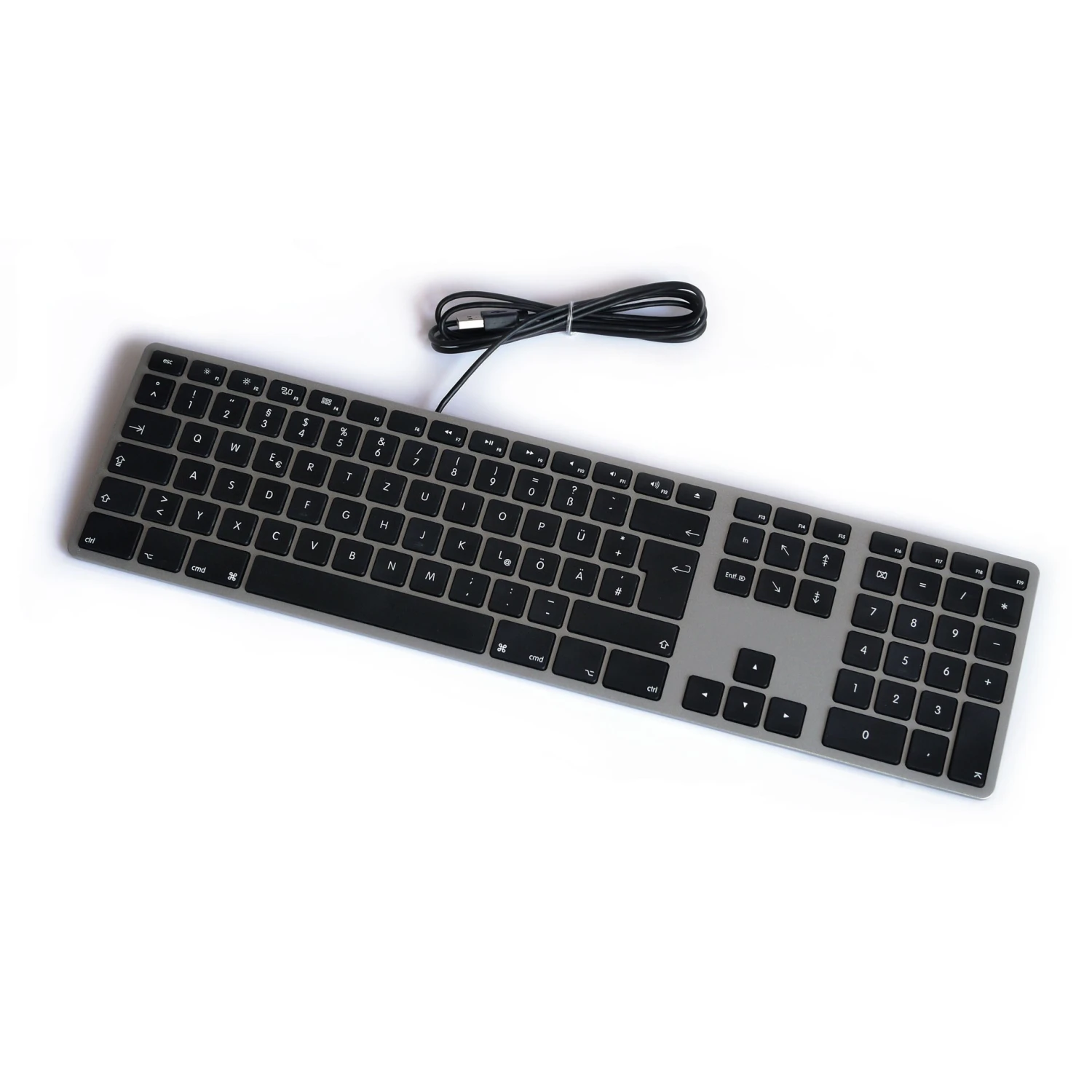 Matias Erweiterte USB-Tastatur für Mac OS mit RGB Backlit