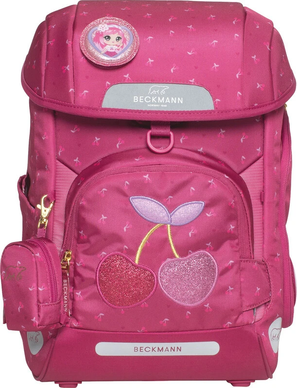 BECKMANN Schulrucksack-Set Plus Air mit Wendetasche