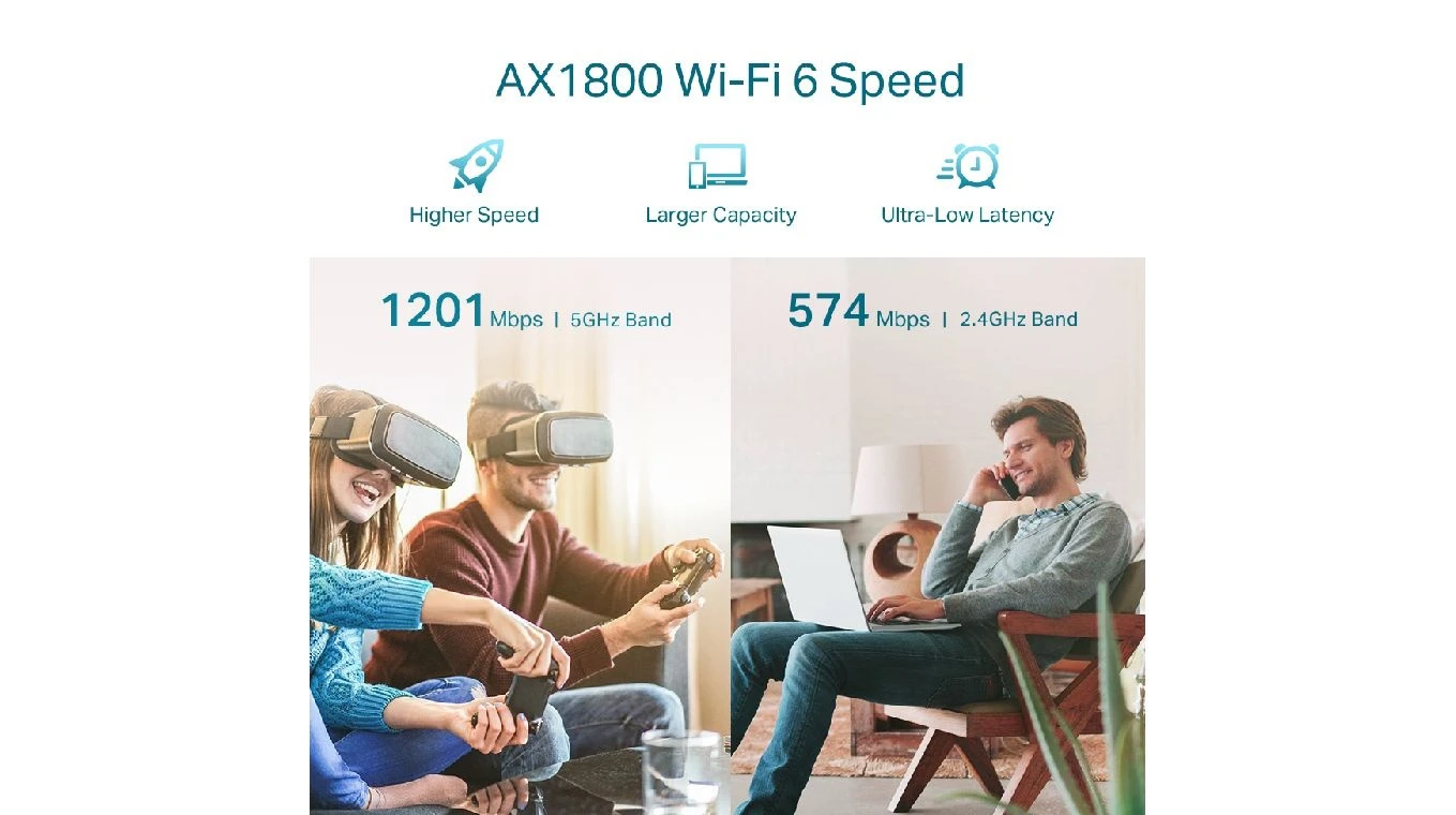 TP-LINK RE605X AX1800 DualBand WLAN-Repeater