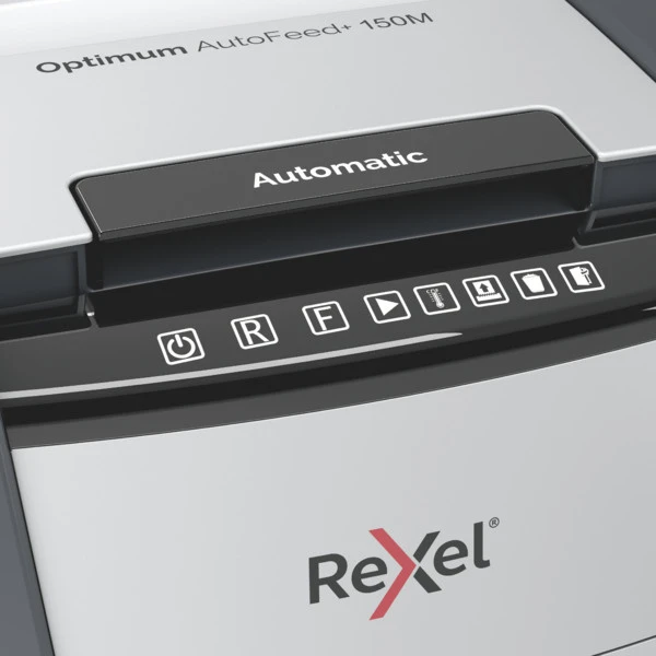 REXEL Aktenvernichter Optimum AF+ 150M, P-5, 44lt