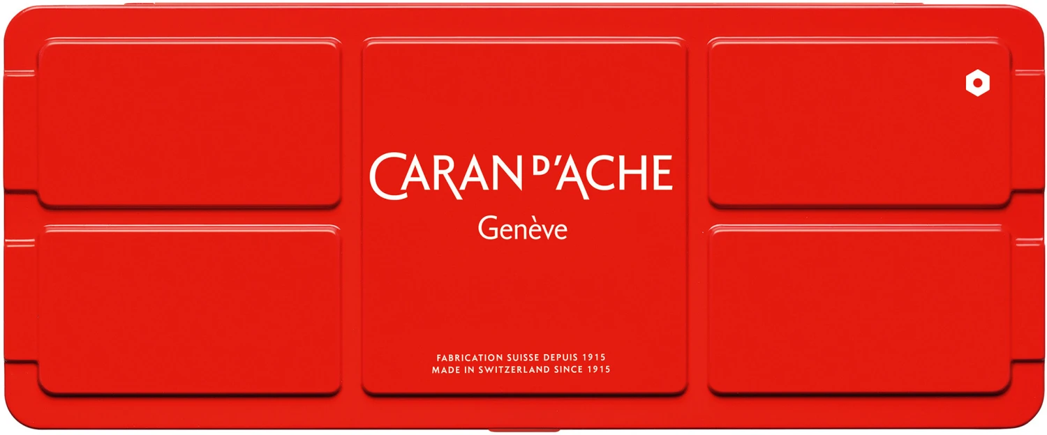 CARAN D'ACHE Deckfarbe Gouache - 12 Tuben