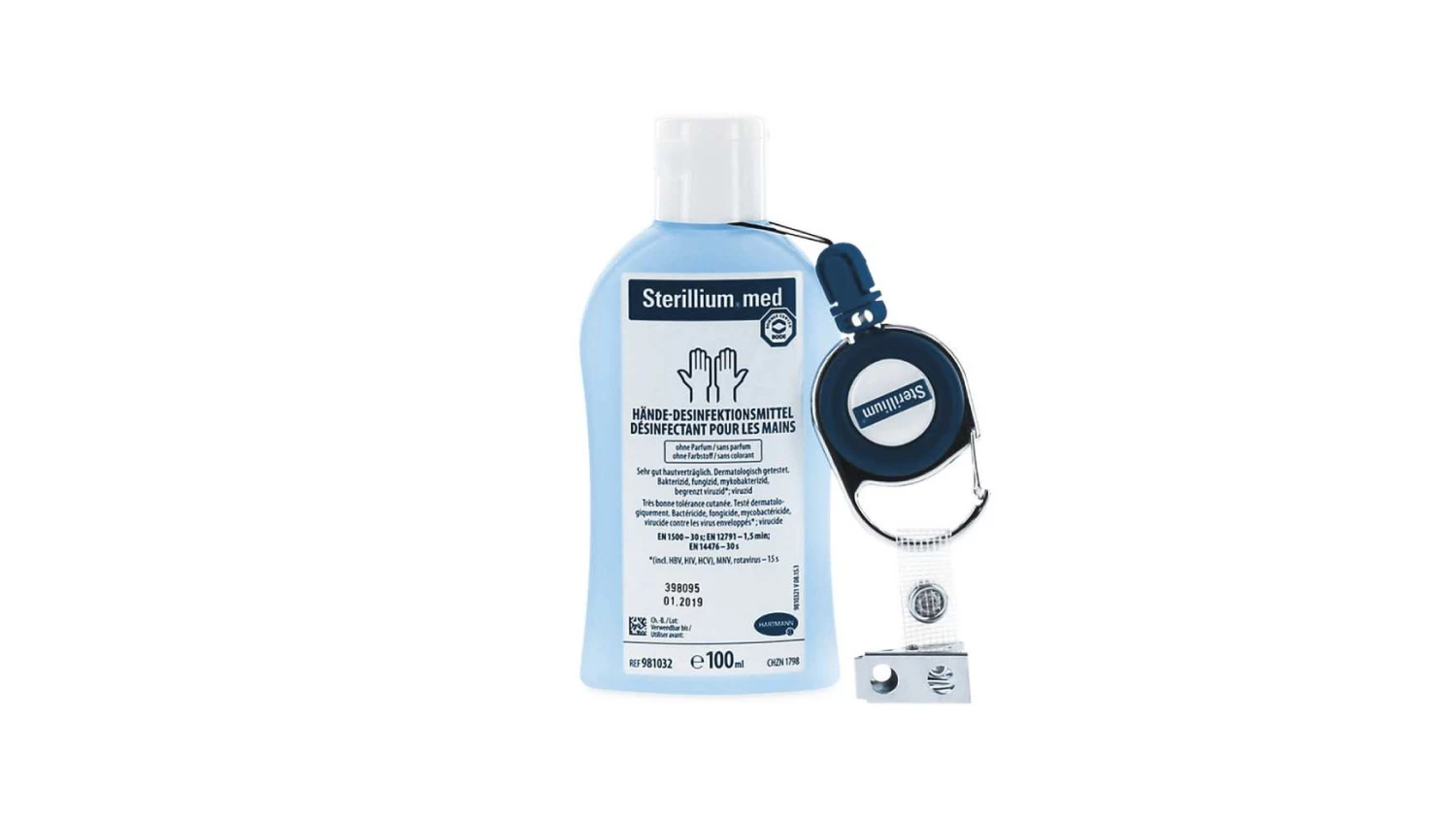 STERILLIUM Kittelflaschenhalter für 50 ml & 100 ml Flaschen