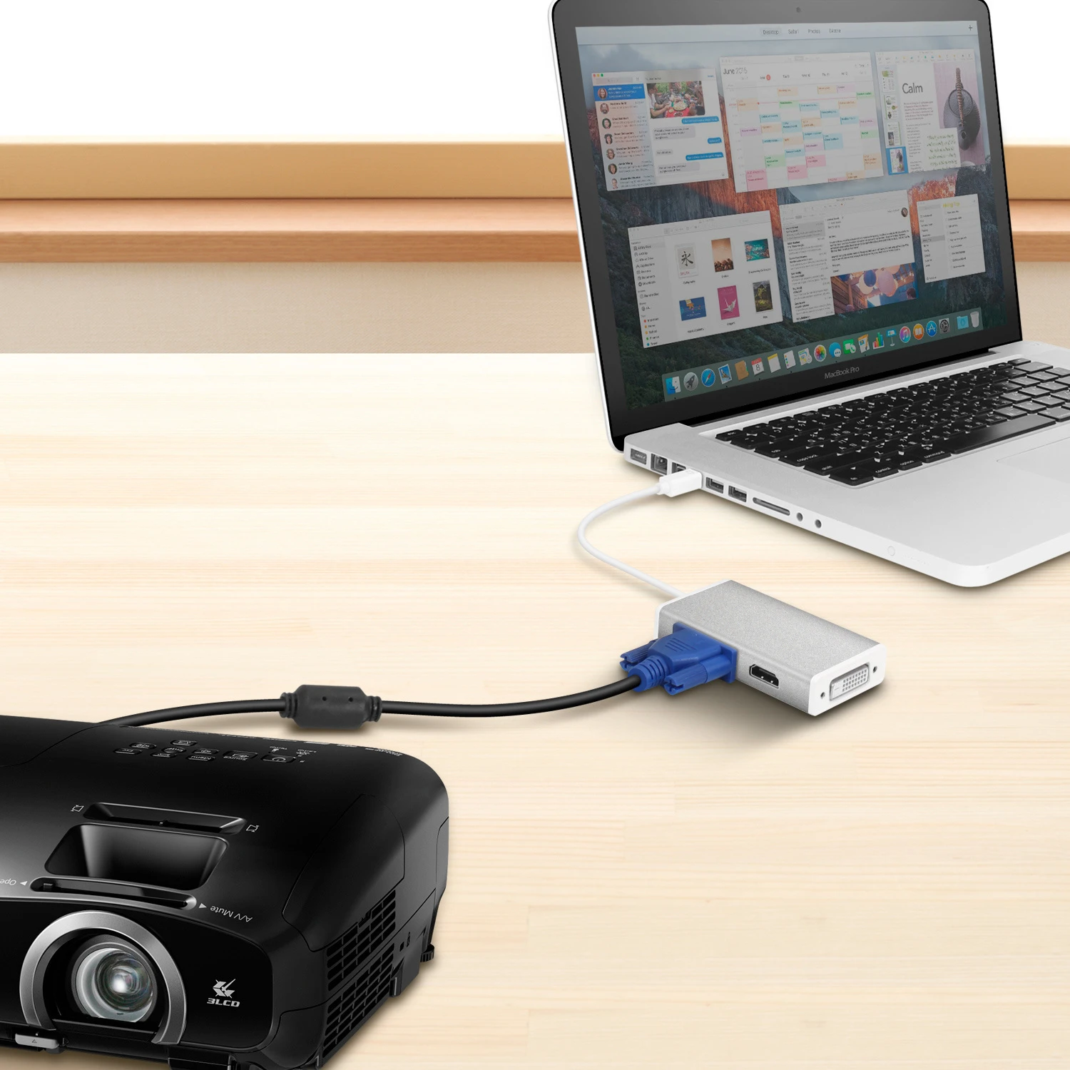MACALLY MD-3N1-4K Mini Display Port