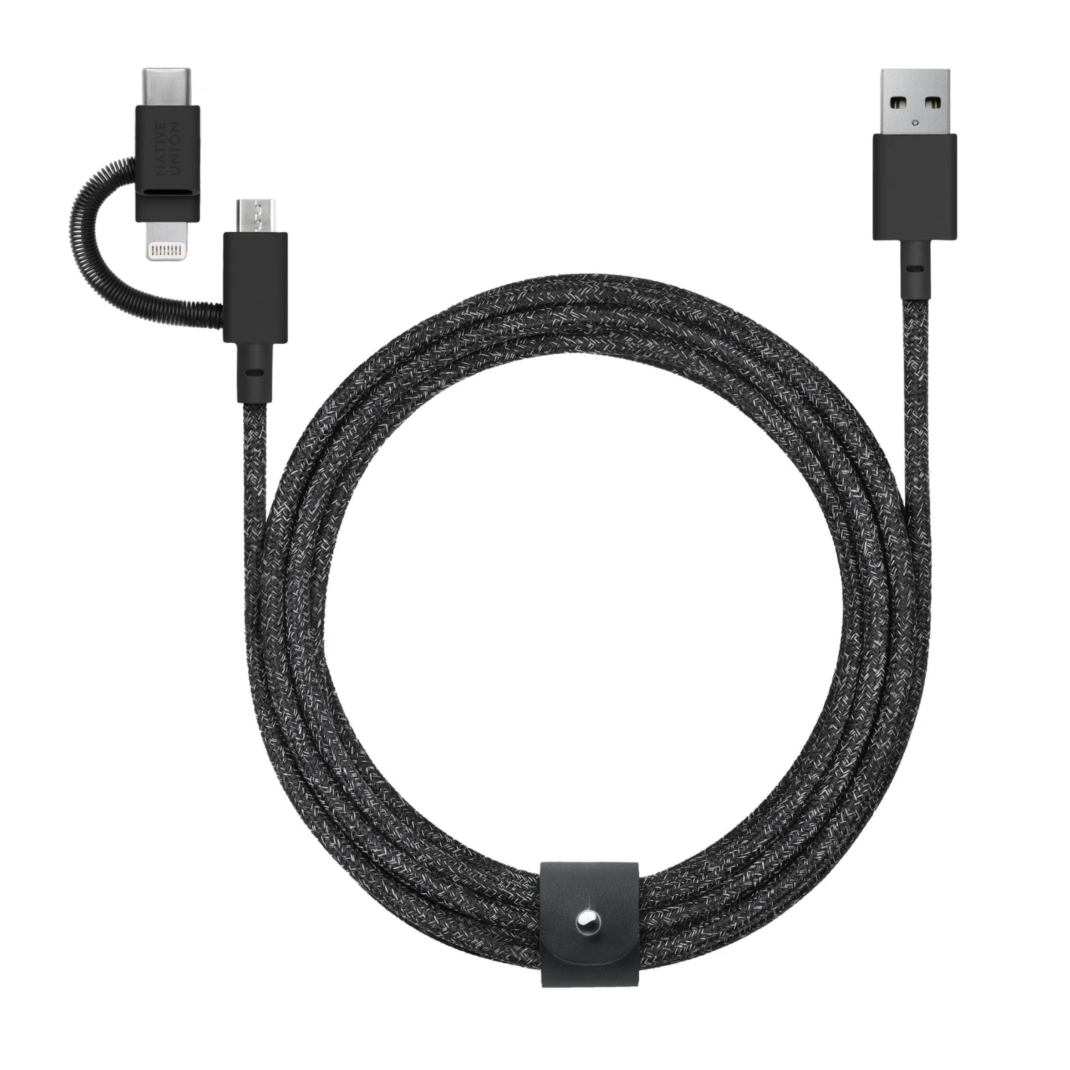 Native Union Belt 3-in-1-Micro-USB-, Lightning- und USB-C