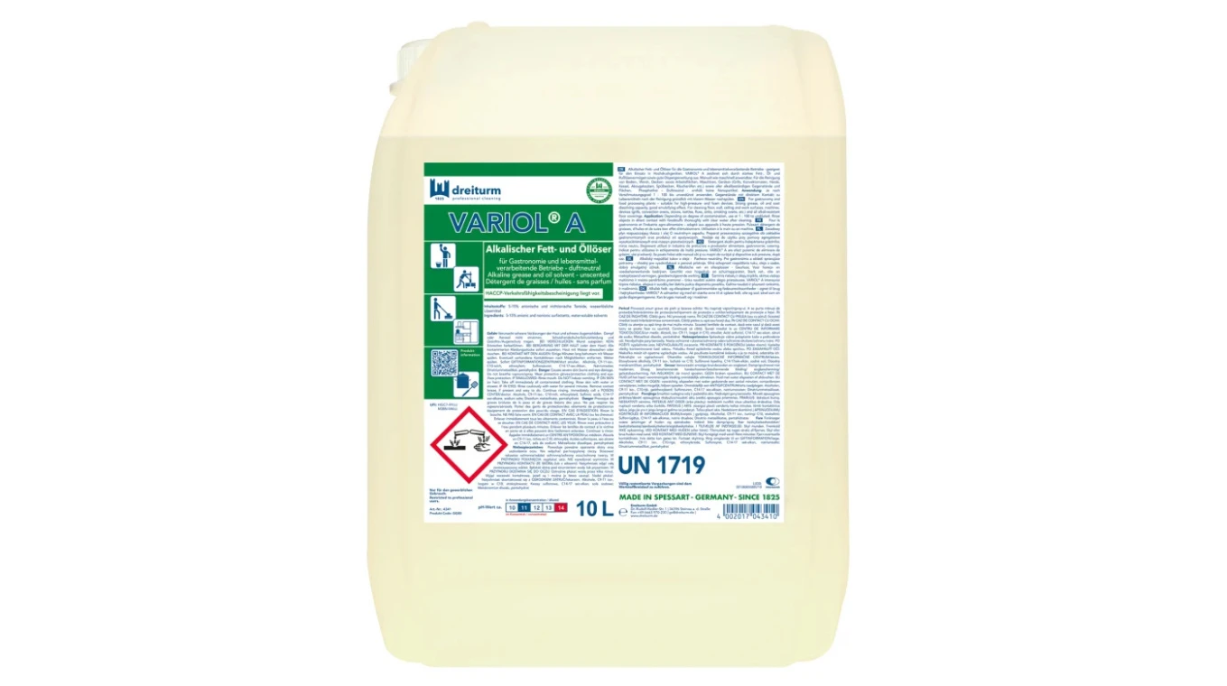DREITURM Fett- und Öllöser VARIOL® A 10 L