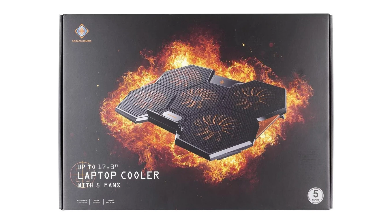 DELTACO Gaming Laptop Cooler GAM-072