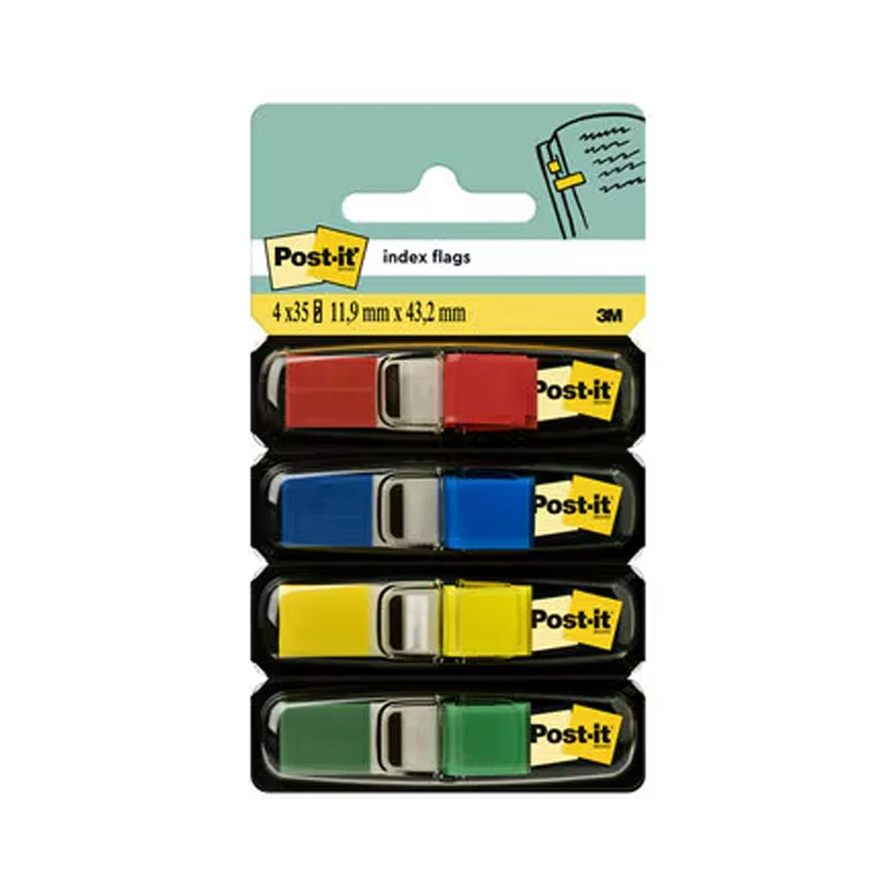 POST-IT Haftstreifen Index Mini 4 x 35 Blatt